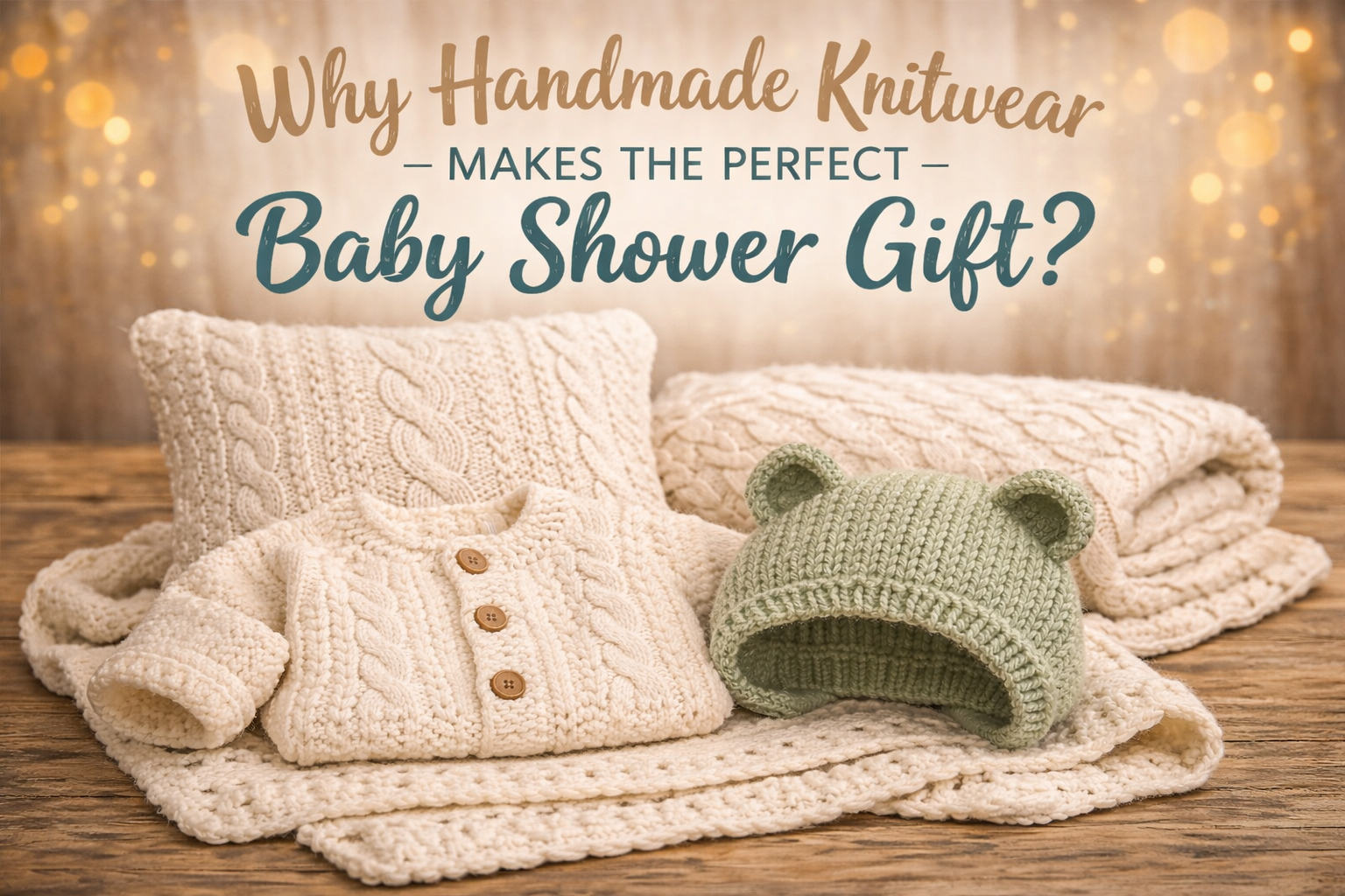 Why Handmade Knitwear Makes the Perfect Baby Shower Gift?
