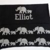 ELEPHANT BLANKET WITH NAME