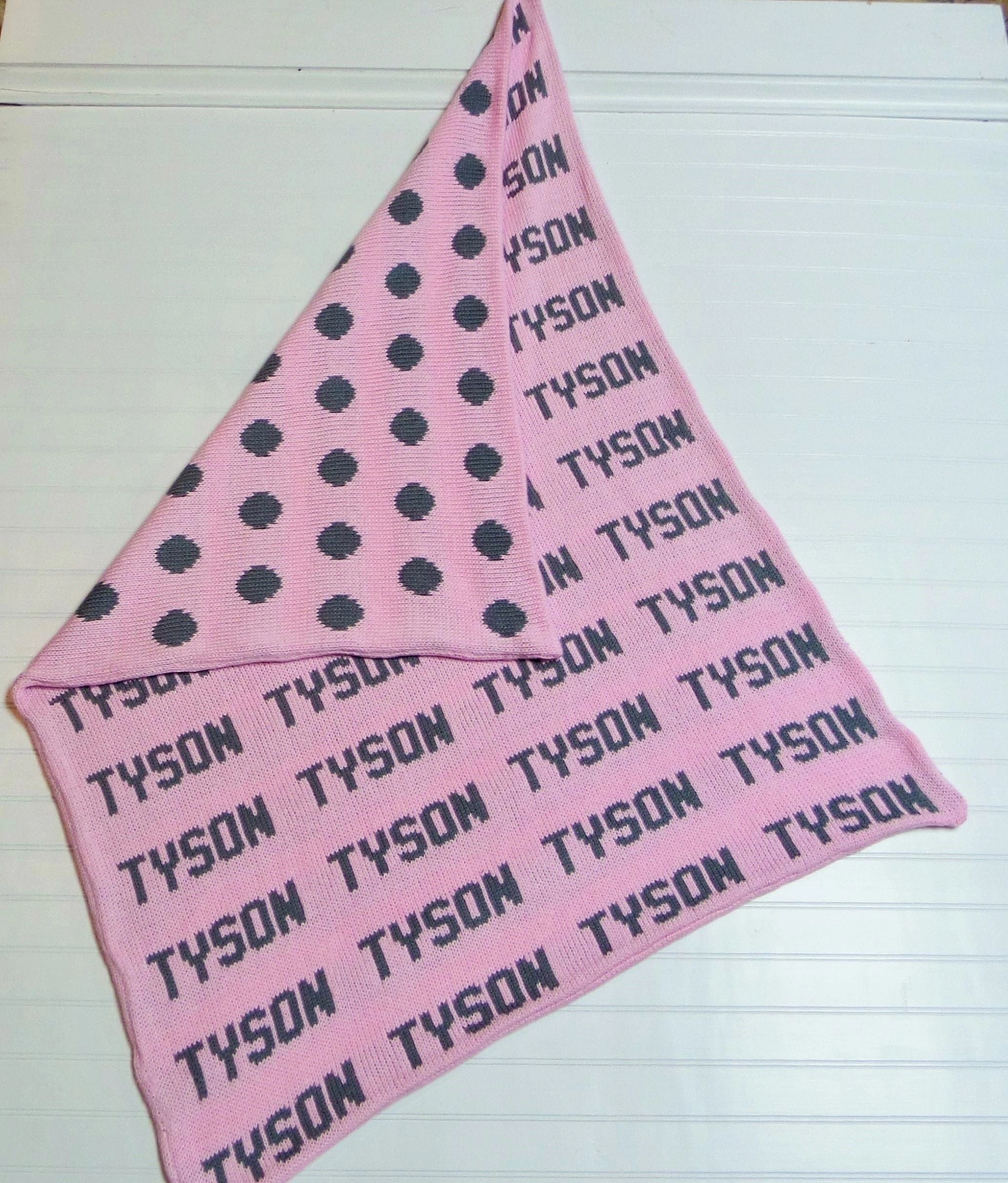 Personalized Baby Name Blanket