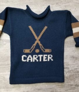 HOCKEY SWEATER WITH NAME