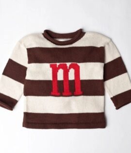 WIDE STRIPE WITH LETTER OR NAME