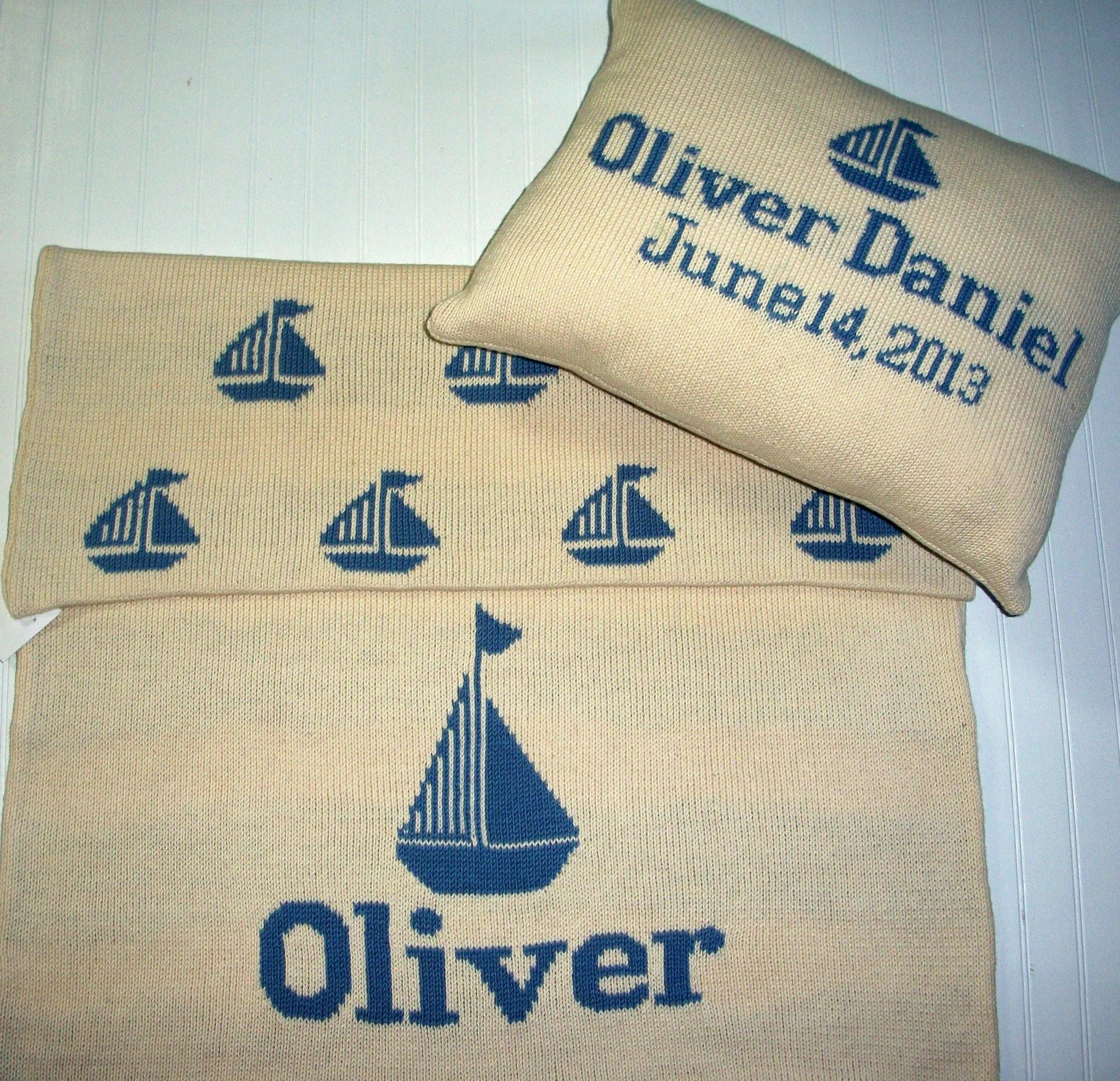 SAIL BOAT BLANKET
