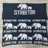 NAME WITH ELEPHANT BLANKET