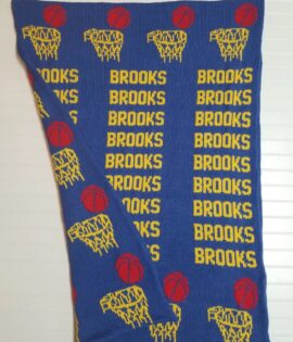 Personalized Basketball Name Blanket | Custom Sports Blankets | DevonKnitwears