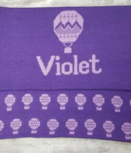 HOT AIR BALLOON BLANKET
